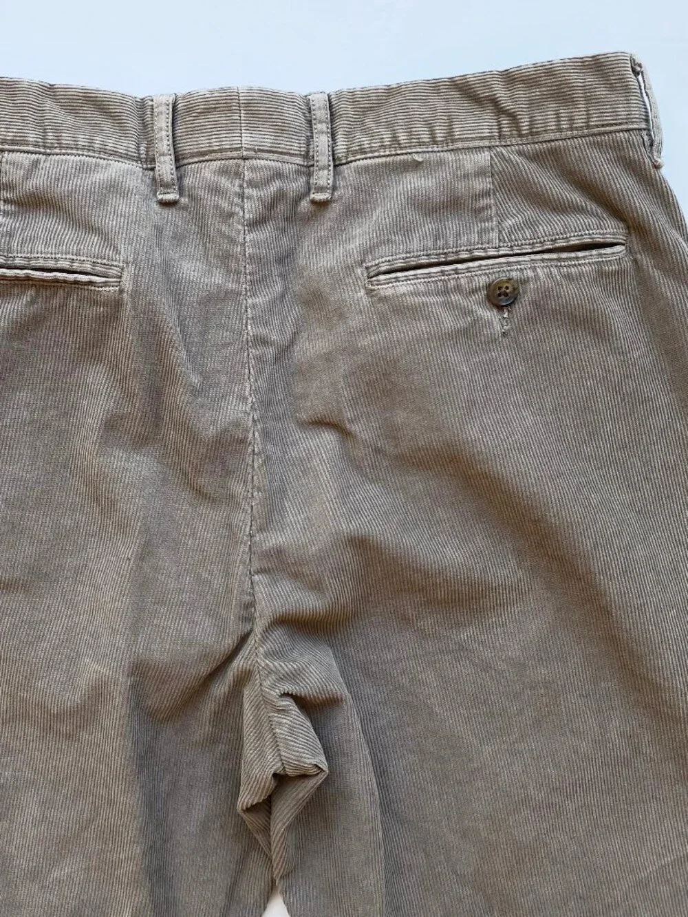 J.Crew Mens Brown Classic Fit Corduroy Pants 33x32